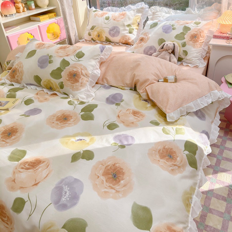 Fashion Cotton Quilt Cover Dormitory Bed