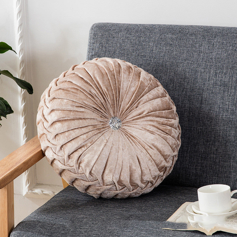 European Sofa Decoration Pumpkin Pillow Round